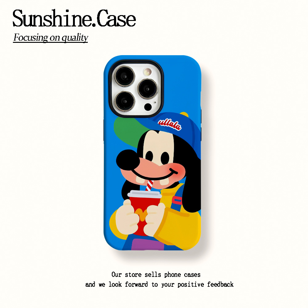 菲林二合一适用苹果华为vivo小米oppo手机壳龅牙小狗15PRO/14