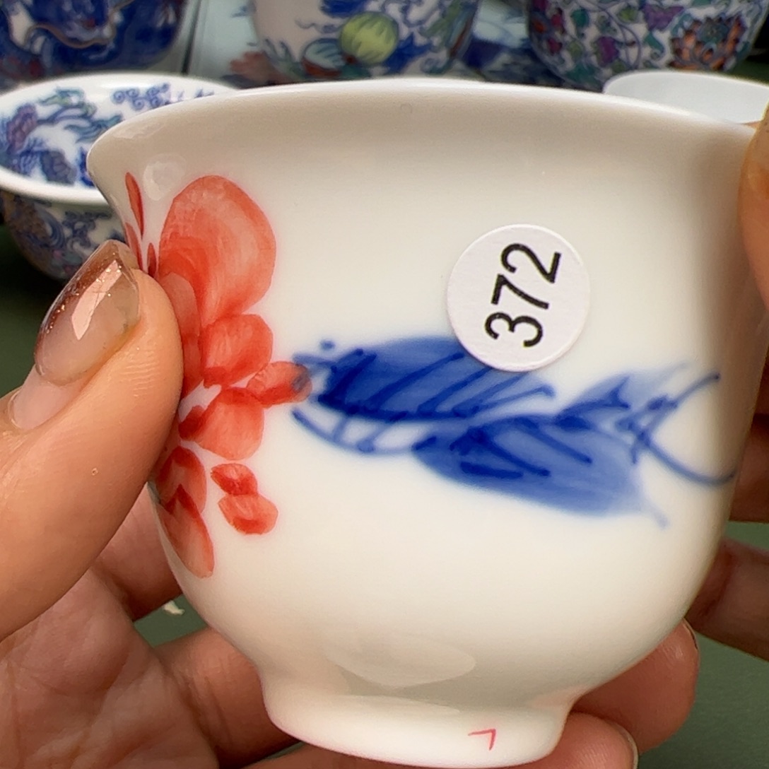 杯沙沙手工手绘茶具372