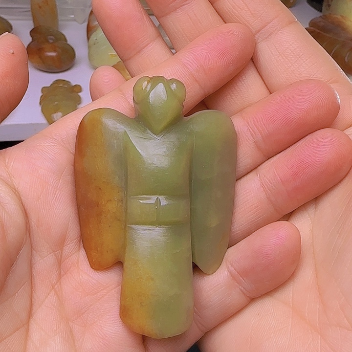 和田玉吊坠(不含链)未镶嵌