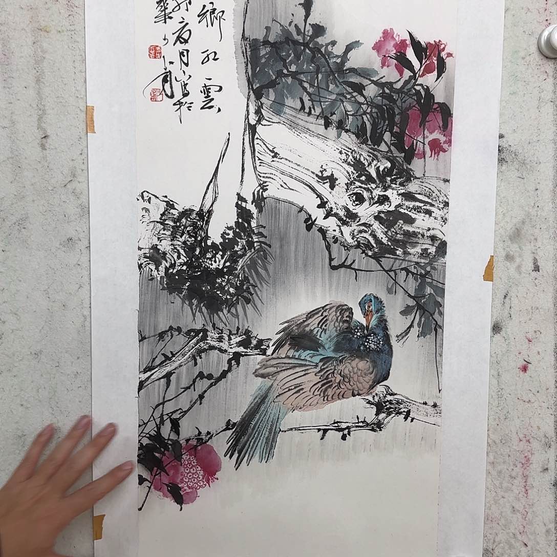 国画秦少甫老师作品欣赏
