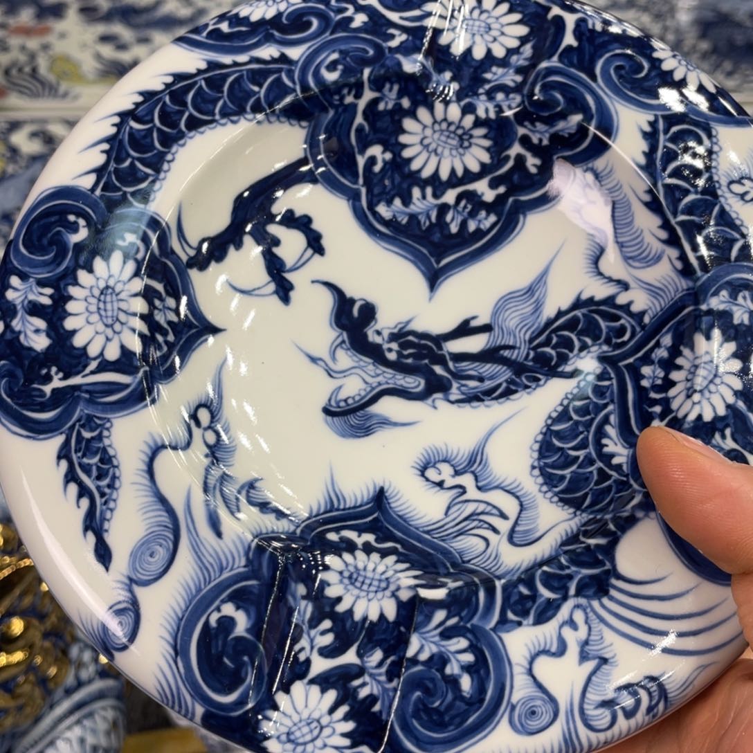 景德镇陶瓷手工手绘