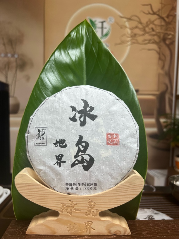 冰岛地界古树300年生茶8克/200g饼回甘生津兰花香花果香冰糖甜韵