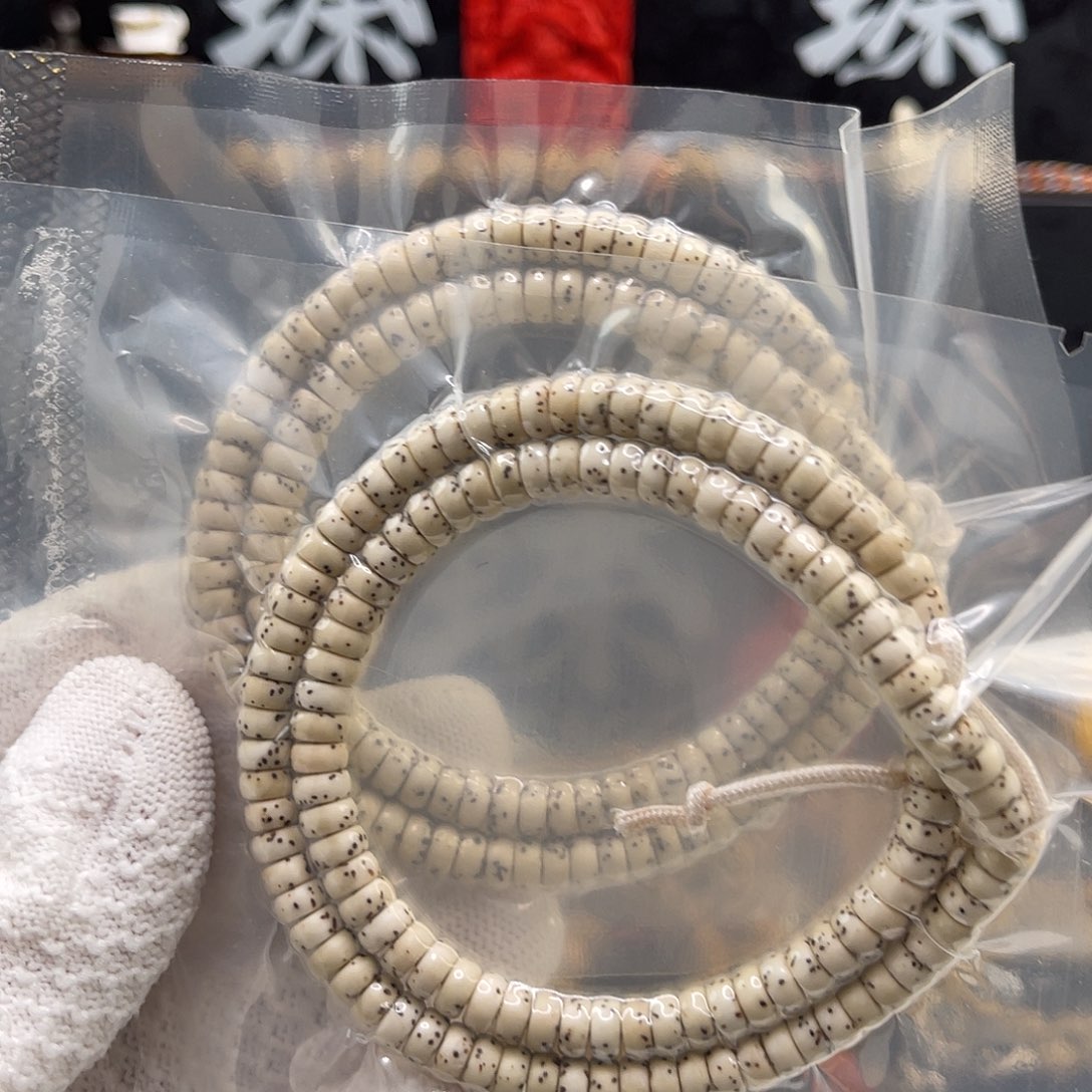 手串星月菩提福6×3药片长串