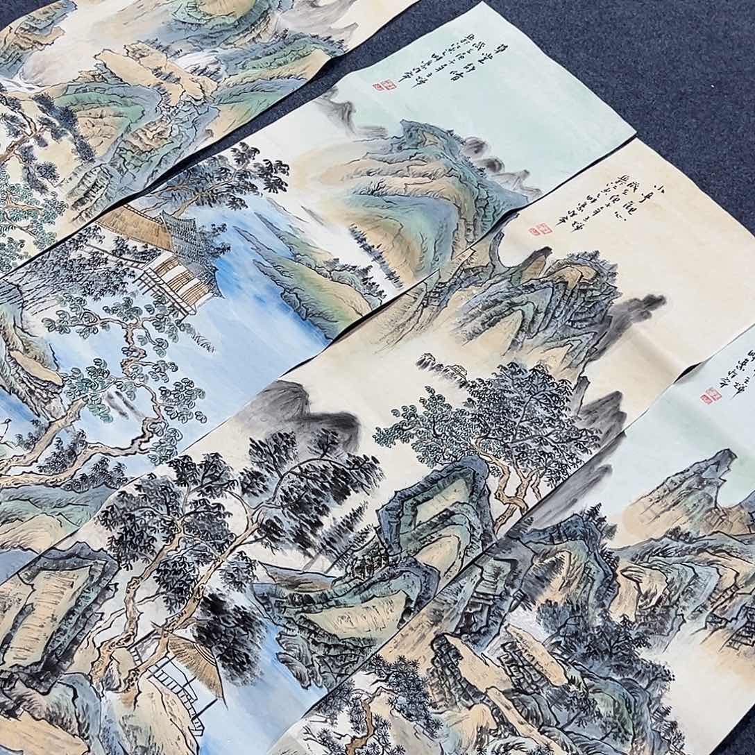 国画事事顺心如意万事如意万事