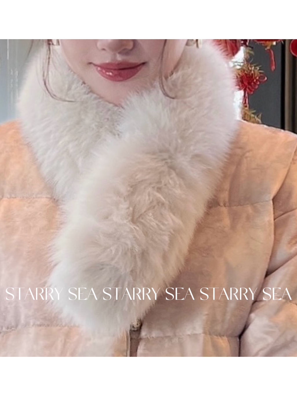 PP 百搭锁温气质显白高级毛毛围脖#PP0090SS