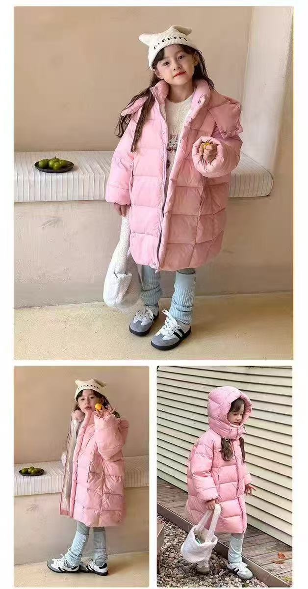 【001-030】冬季新款加厚保暖童装洋气时尚鸭绒羽绒服