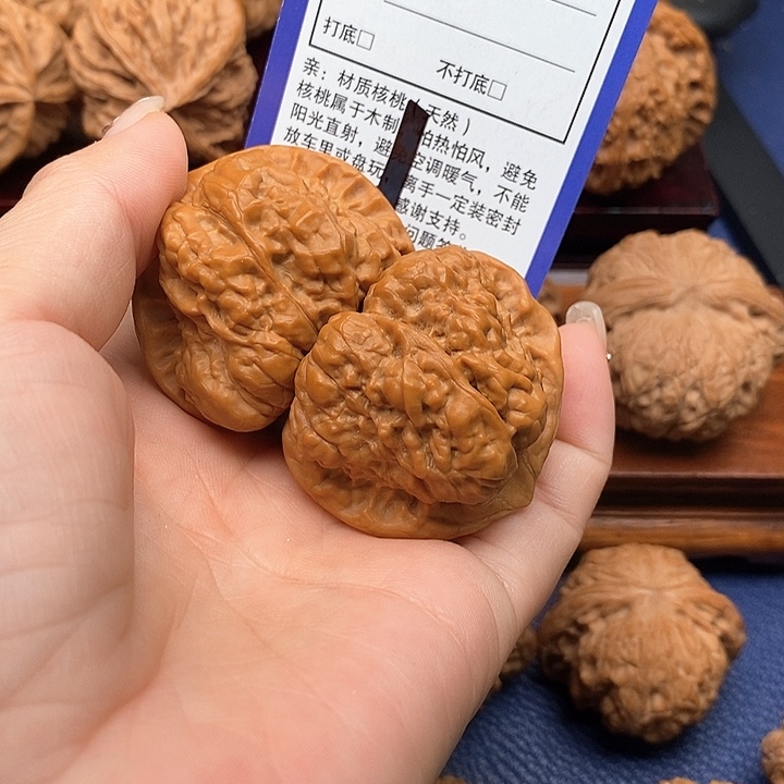 桃核吊坠蛤蟆狮子头43