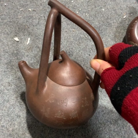 茶壶紫砂陶瓷摆件爱好者摆件