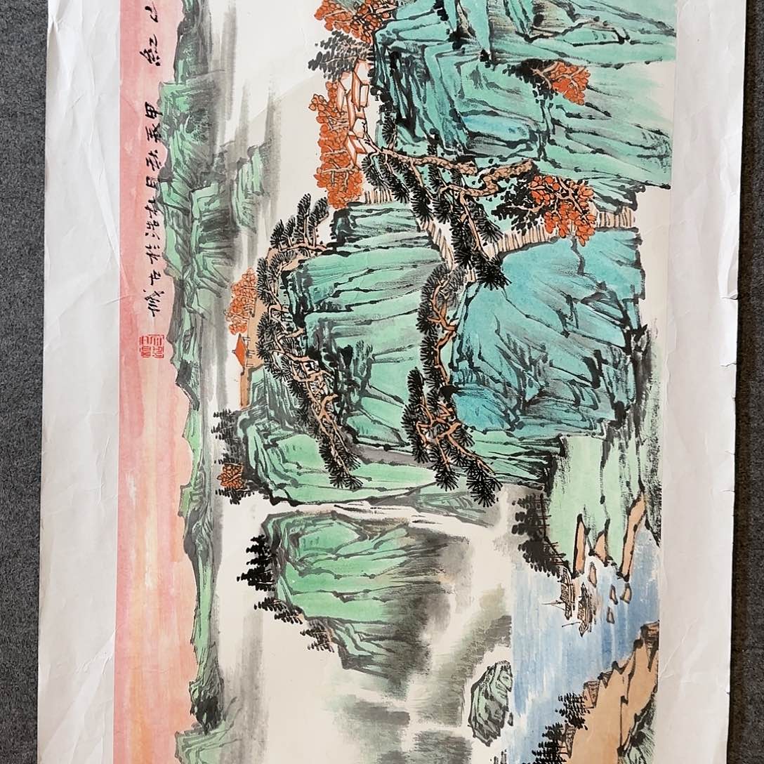 国画杜浩老师手绘作品