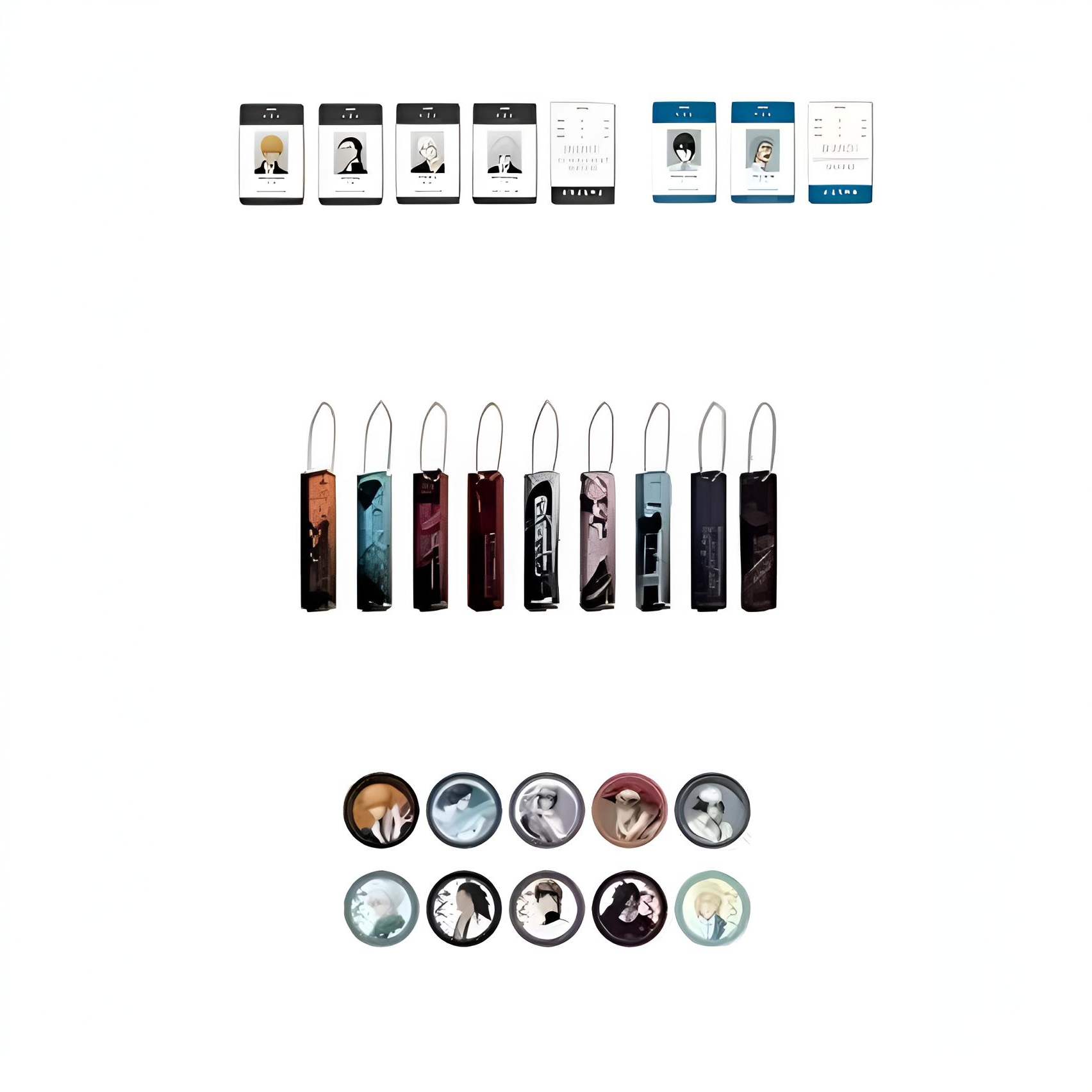 【死神Bleach】死神20周年韩国展吧唧，学生证，名言条