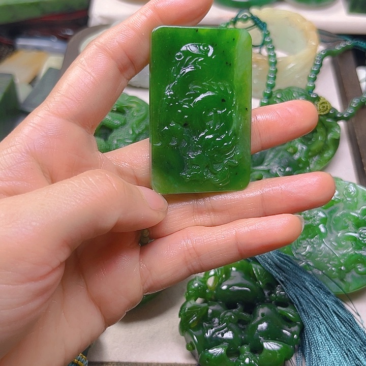 未镶嵌和田玉珠宝半成品A****？