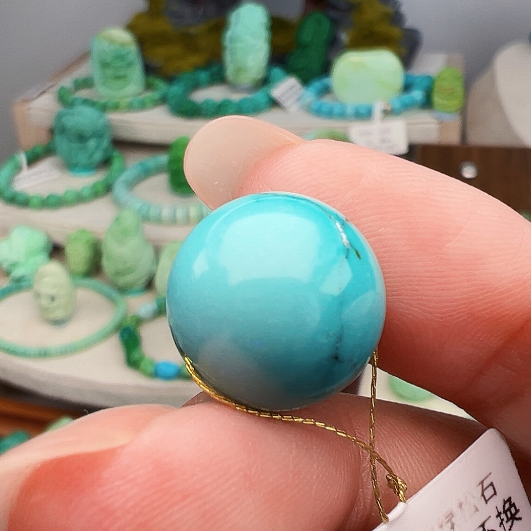 绿松石未镶嵌主播万珍