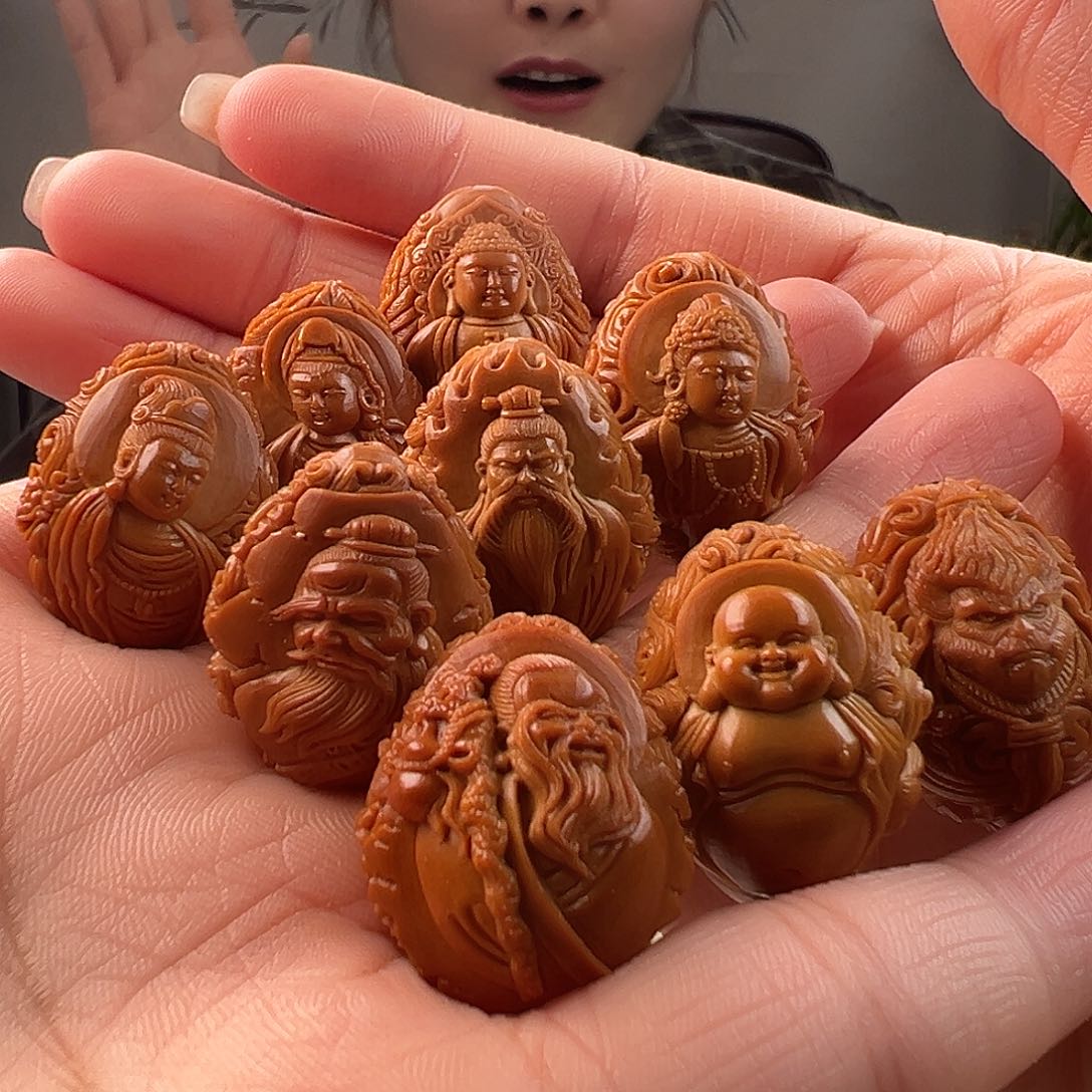 橄榄核吊坠橄榄核