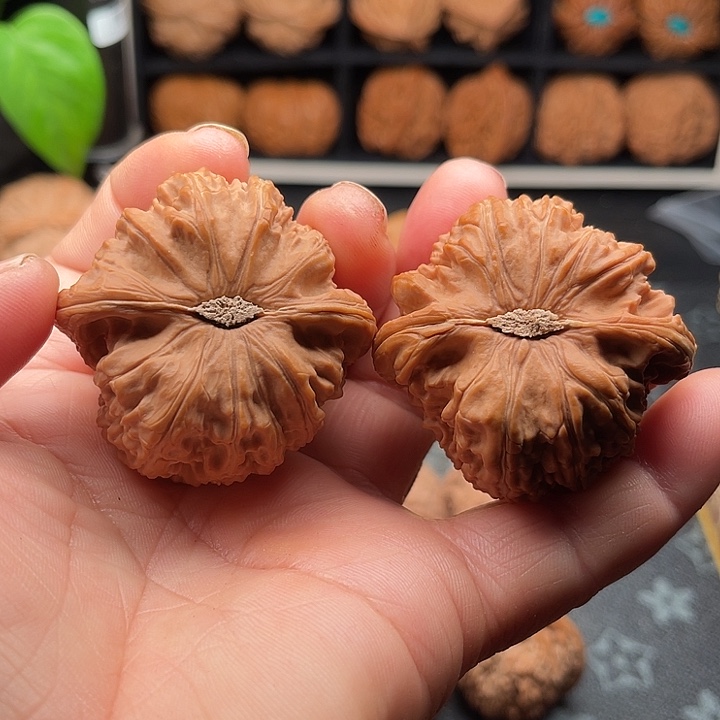 文玩核桃把件球白47