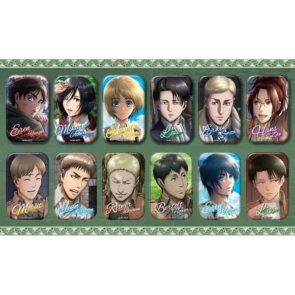 进击的巨人圆角方吧唧