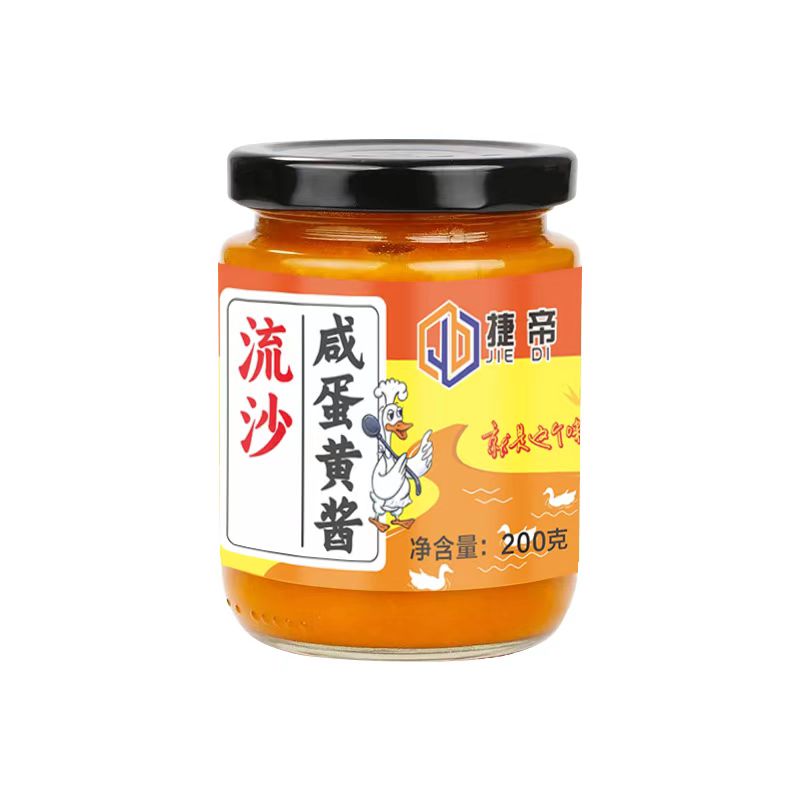 捷帝流沙咸蛋黄酱  200克