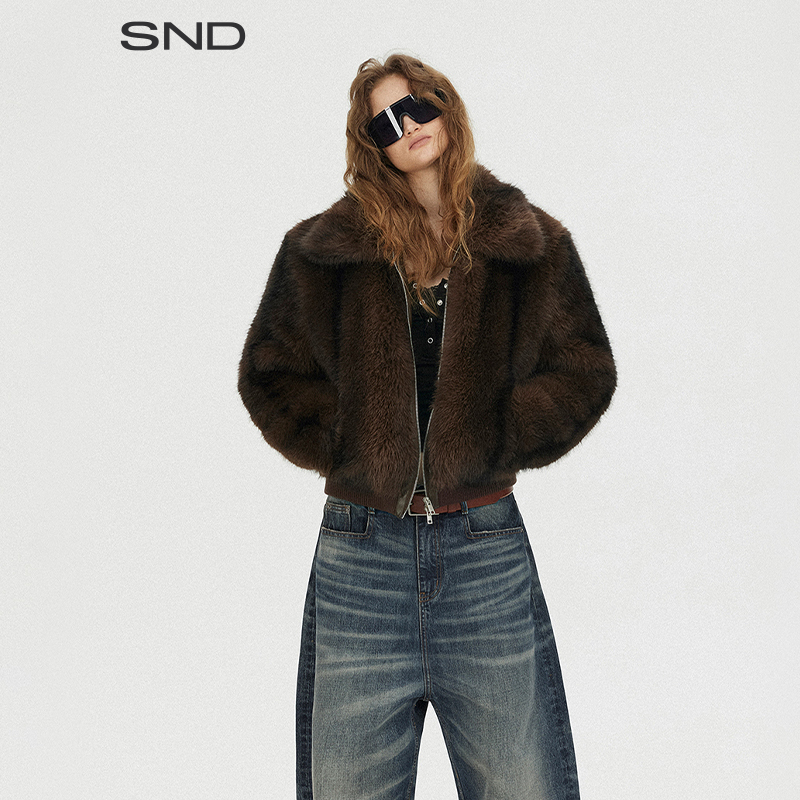 【SAUMPLE STUDY SYMP 设计师品牌】SND AW25 翻领短款PC外套