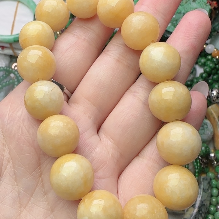 翡翠未镶嵌颈饰天然A货29