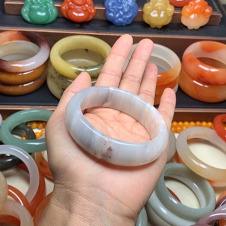 石英质玉未镶嵌手串