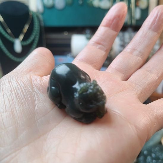 和田玉（青玉）未镶嵌挂件