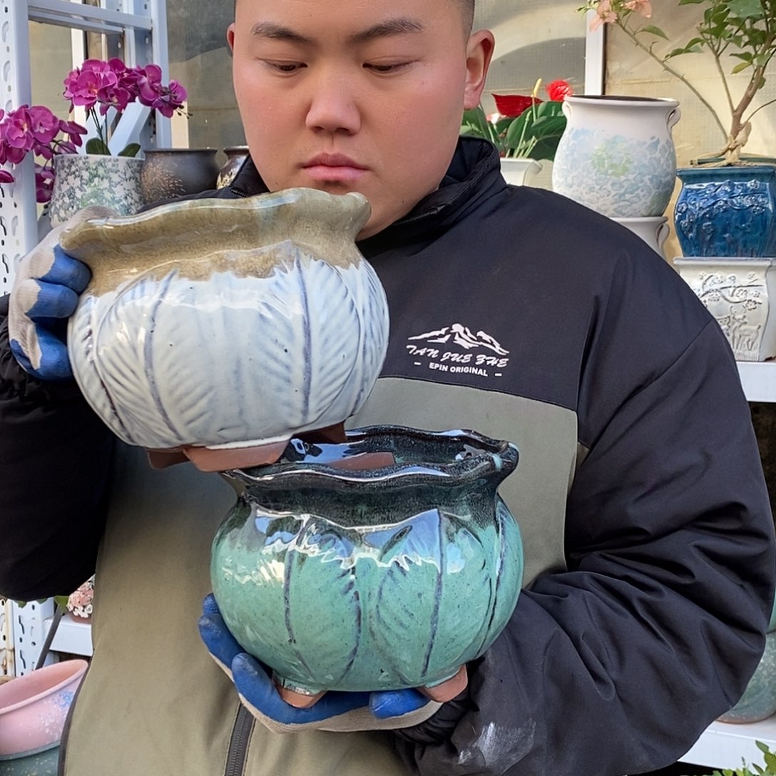 花盆紫砂口18高15福利