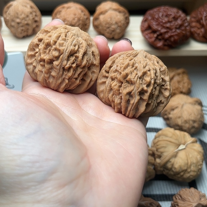 吊坠文玩核桃四座楼44