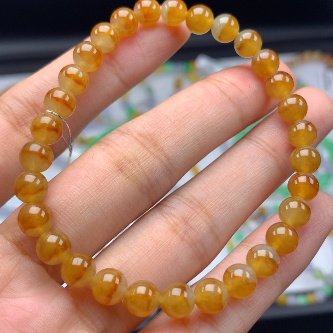 未镶嵌翡翠手链卡