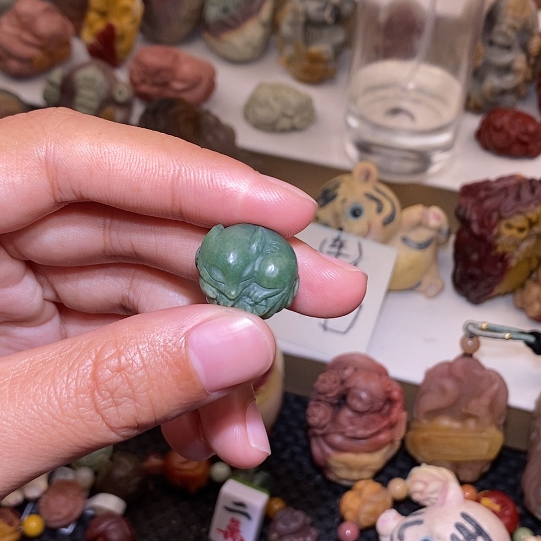 石英质玉（阿拉善玉）未镶嵌手链