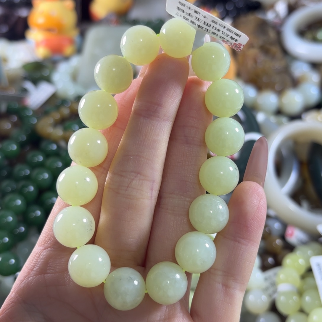 和田玉未镶嵌手链18