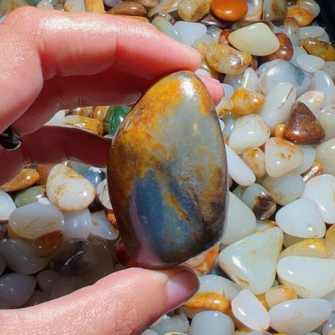 和田玉（糖玉）手链未镶嵌44