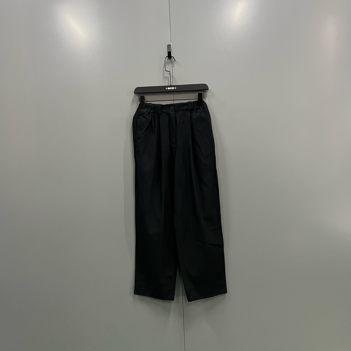 95新 KENZO/肯佐 z2 黑色阔腿裤 34码/016760