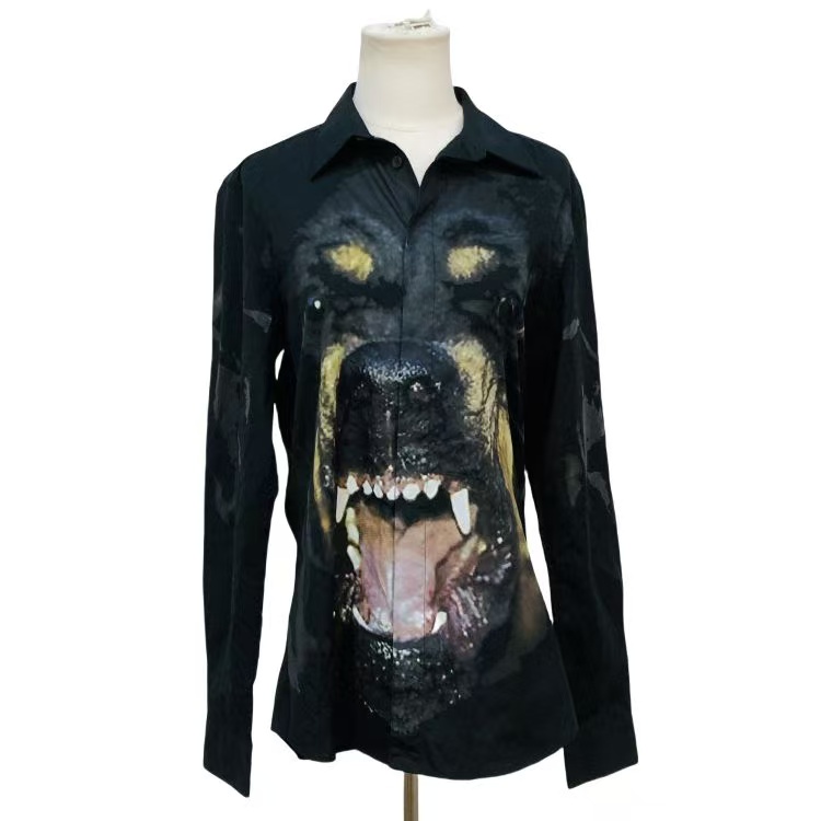 全新未使用 Givenchy/纪梵希 有奢友得严选丨纪梵希黑色衬衣00624