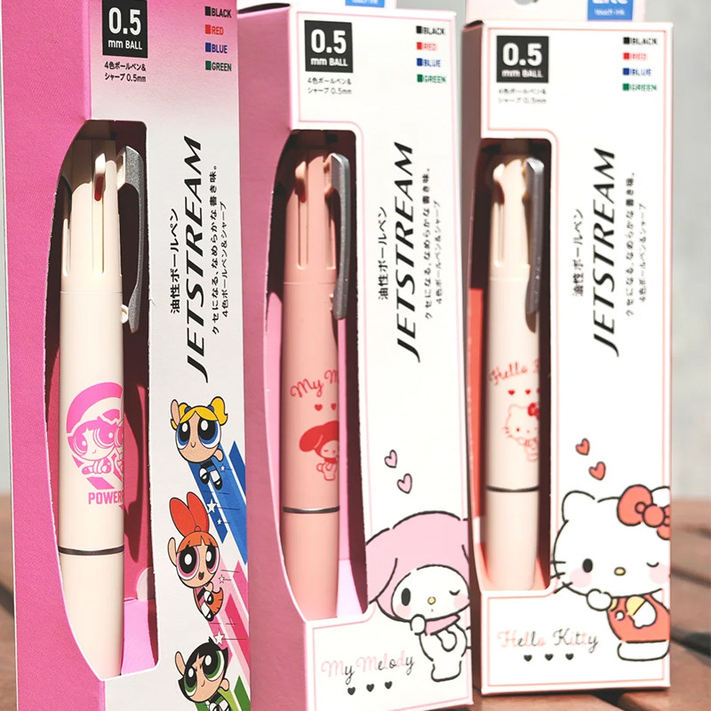 三菱 JETSTREAM三丽鸥联名款多功能中油笔铅笔模块笔0.5mm