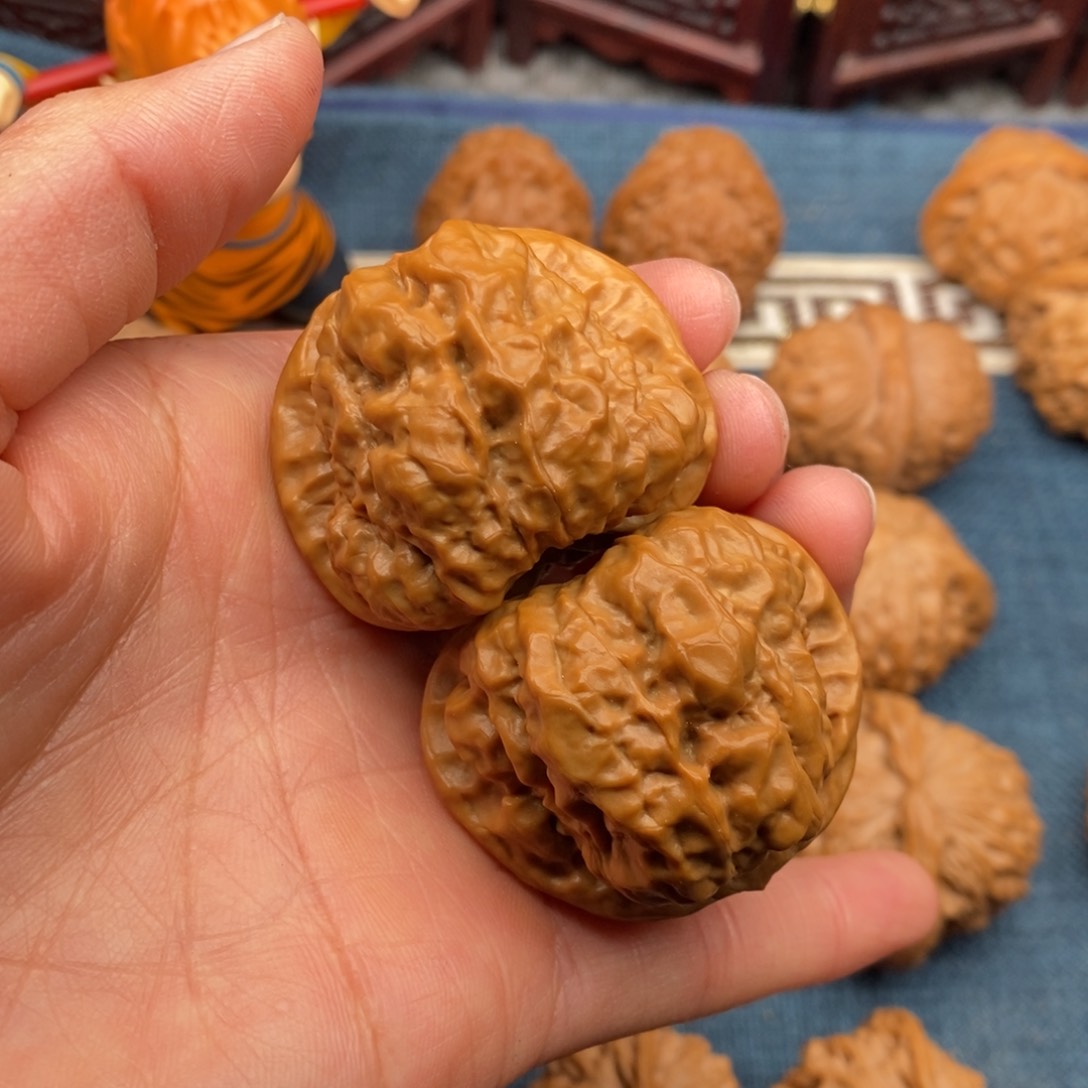 文玩核桃把件41全品肌肉蛙