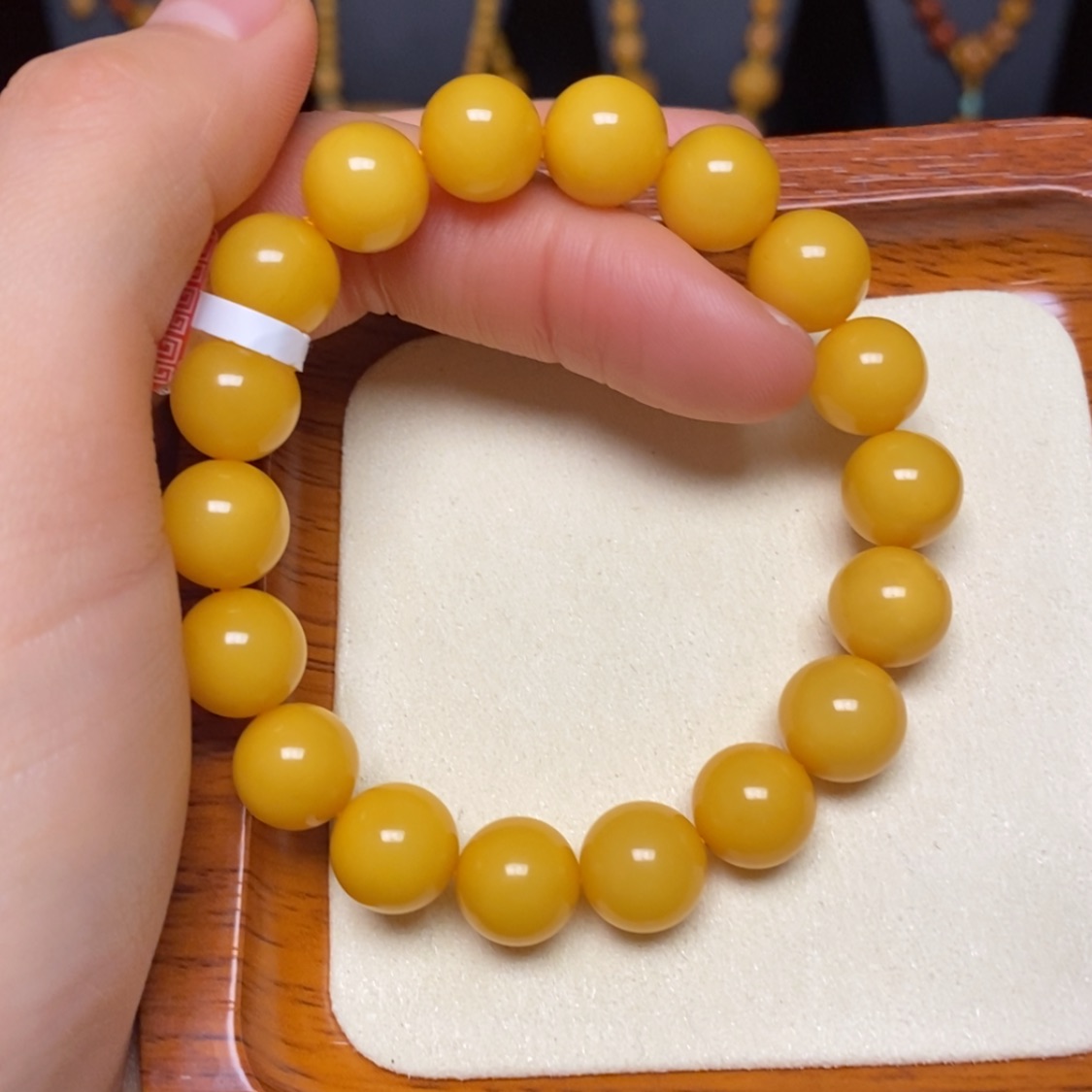 【闪购商品】蜜蜡手链未镶嵌手串