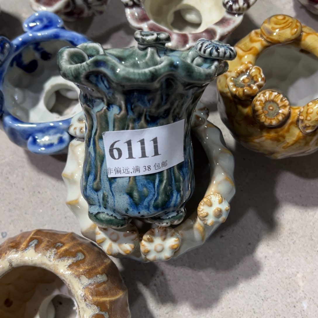 陶瓷景德镇手工花盆