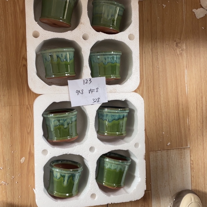 粗陶多肉花盆微瑕123