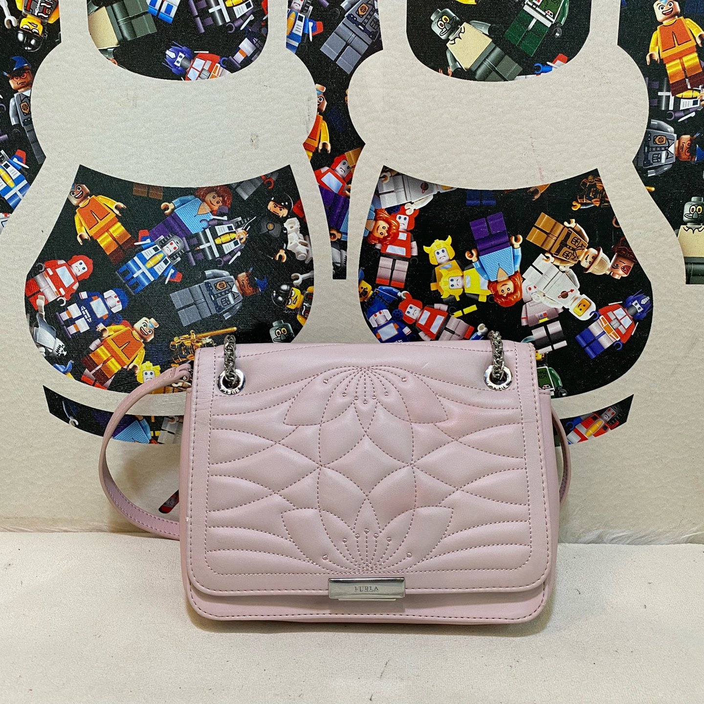 95新 FURLA/芙拉 20380斜挎包