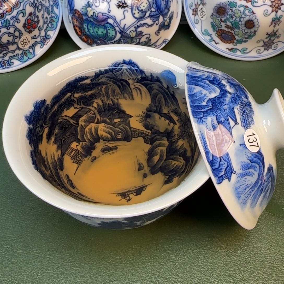 彦祖纯手工手绘茶具137