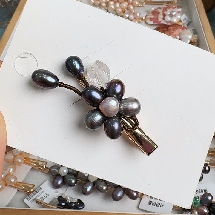 萬***宸发饰未镶嵌淡水珍珠