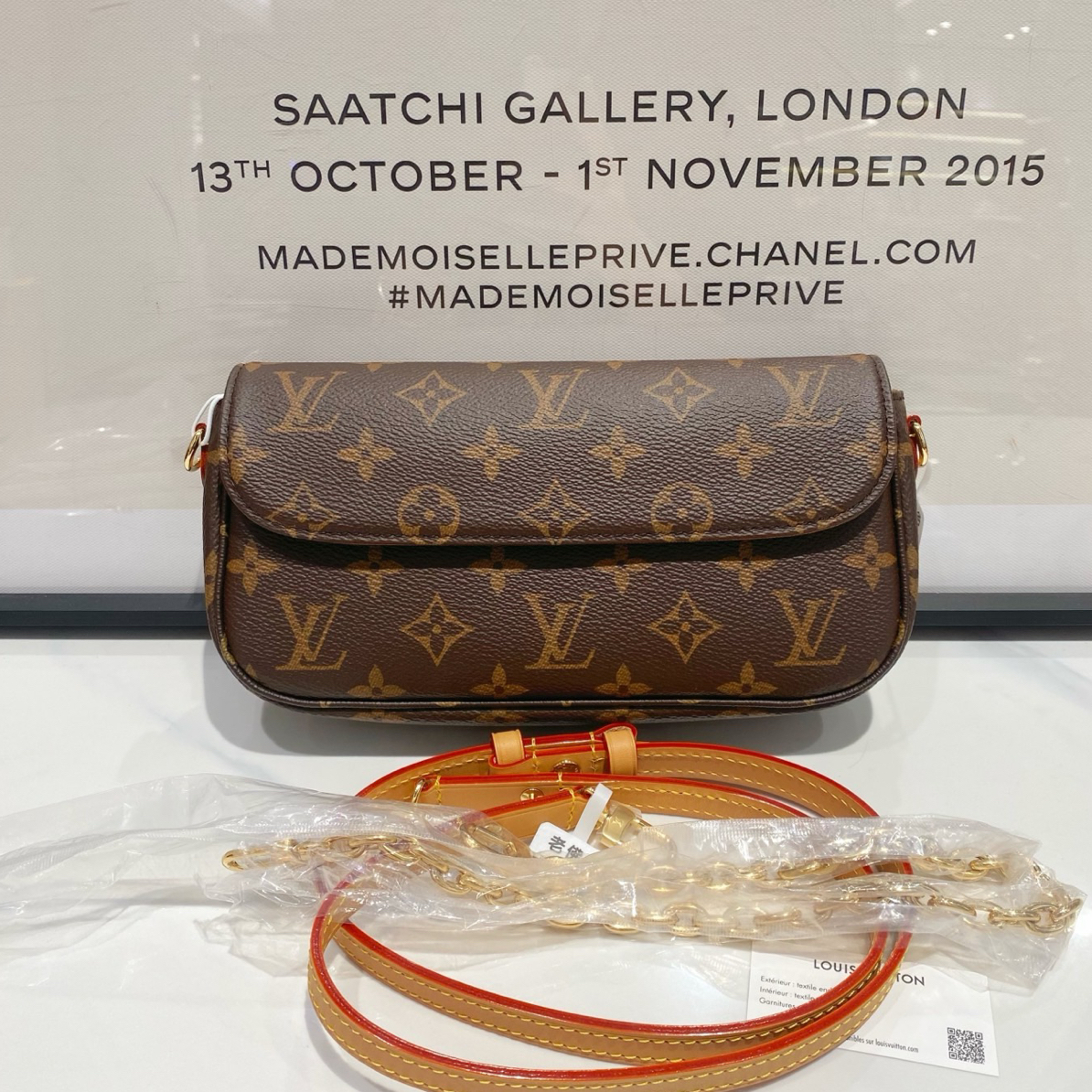 未使用 LouisVuitton/路易威登 lv ivy 单肩斜挎包（14051）