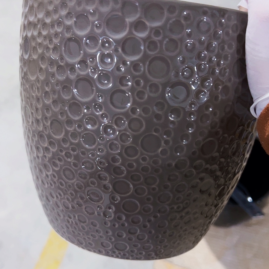 有孔，外贸尾单陶瓷花盆凑单10米包邮