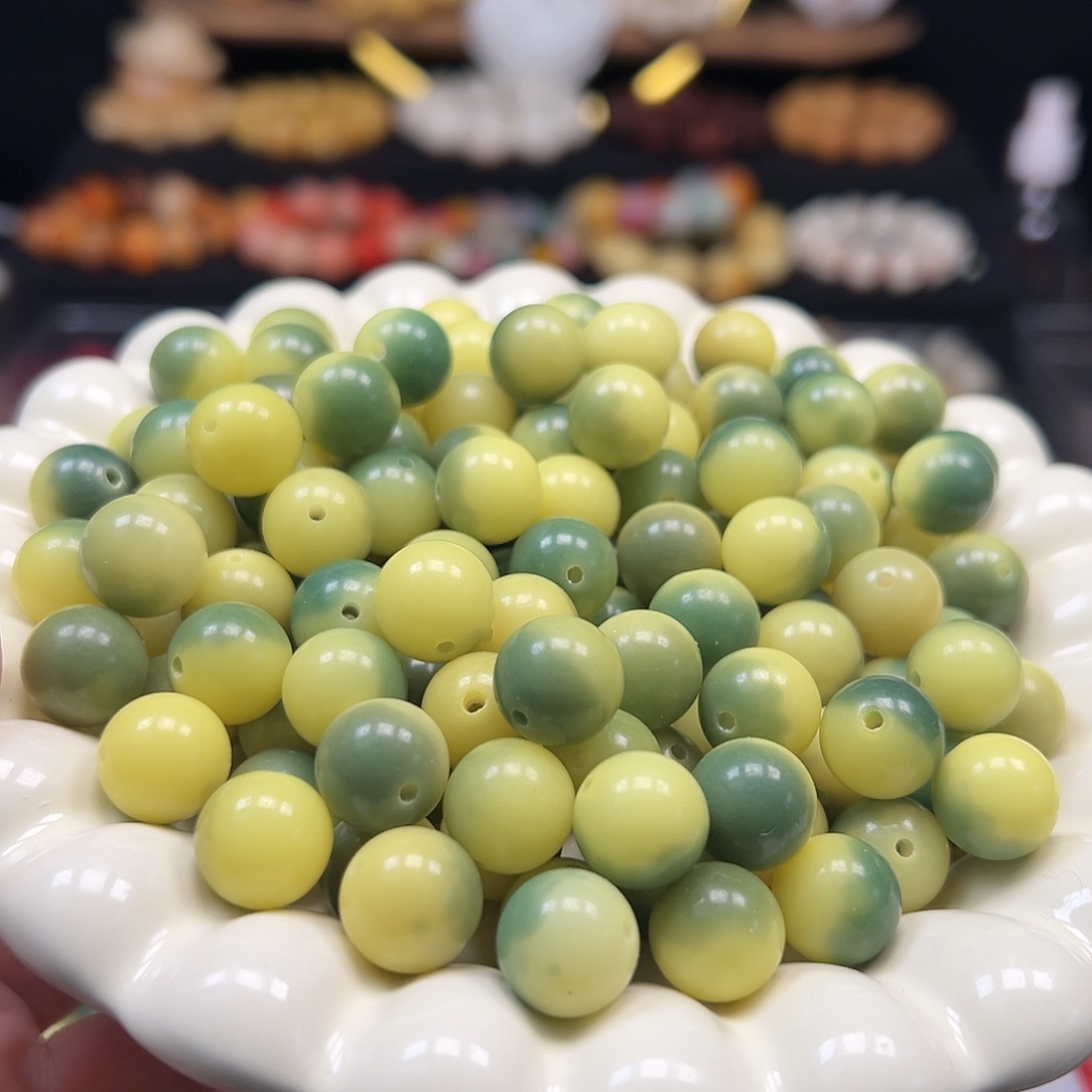 手串菩提根/象牙果卡12➕青柠圆120颗