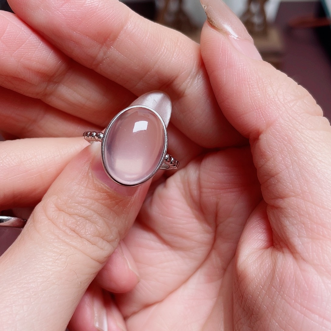 ****࿐戒指银S925镶嵌水晶