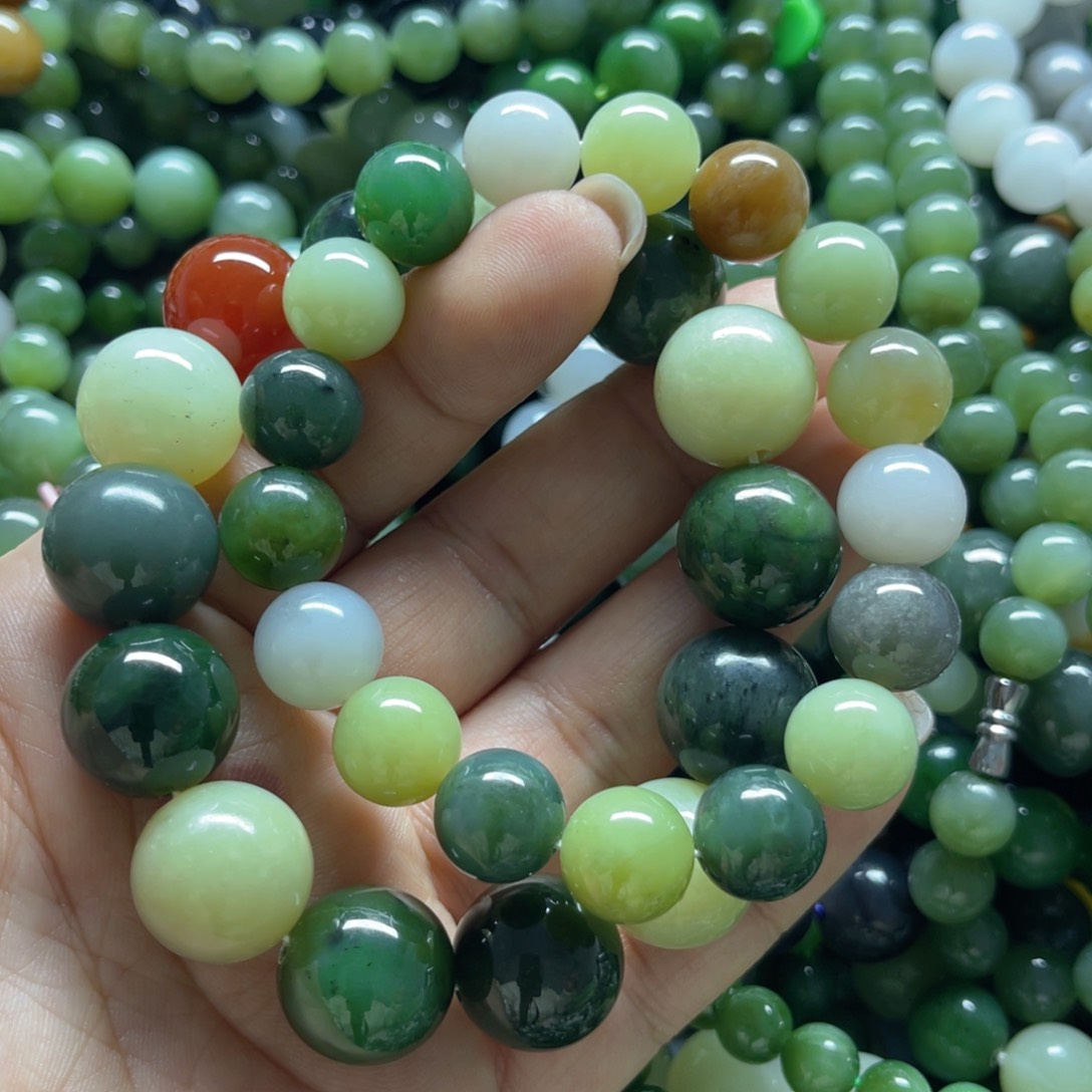 和田玉手链未镶嵌