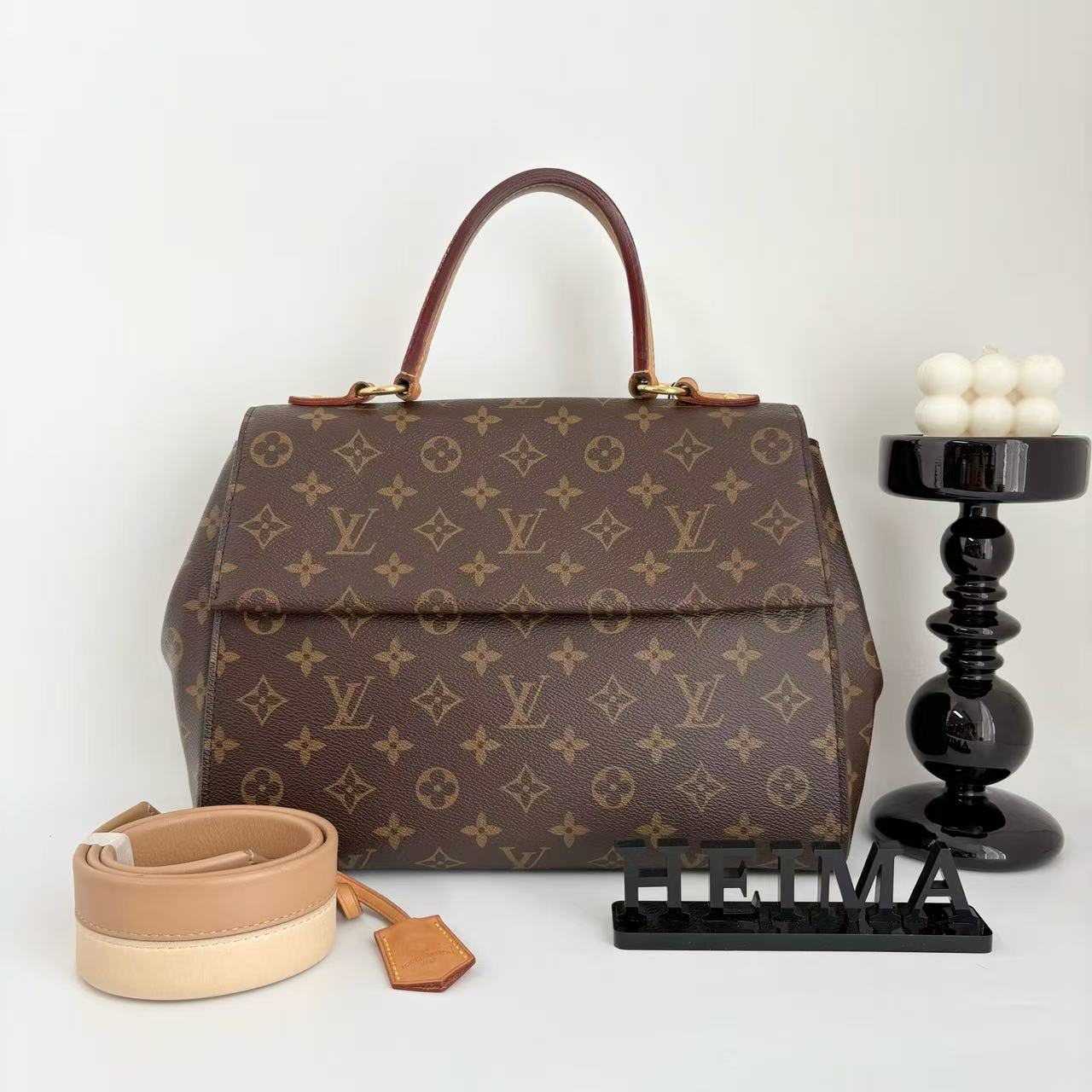 95新 LouisVuitton/路易威登 15514926 克鲁尼中号 CA0198 30*23 