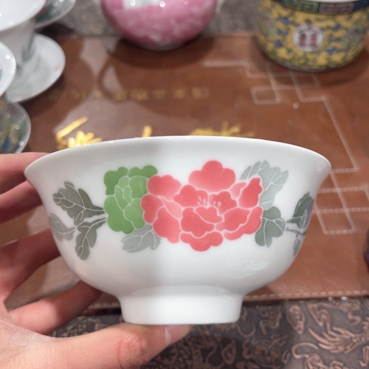醴陵釉下高温瓷器12cm