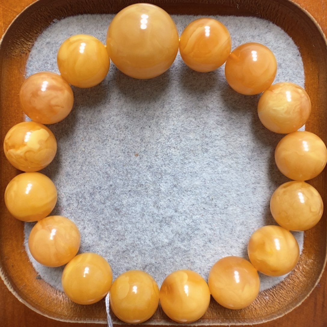 蜜蜡手串未镶嵌蜜蜡手串