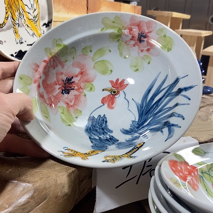 微瑕 景德镇高温釉下彩