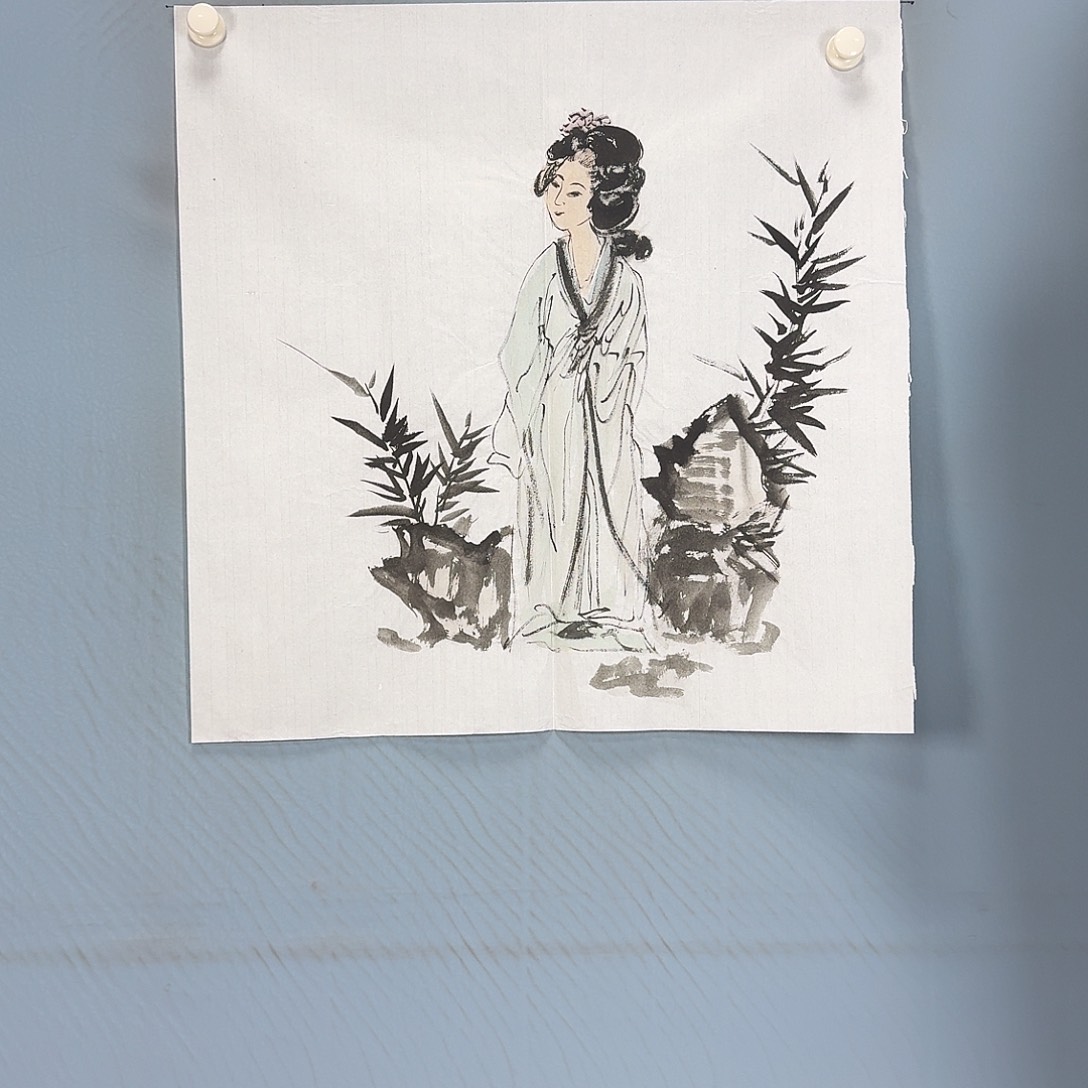国画272 牡丹一如你初来